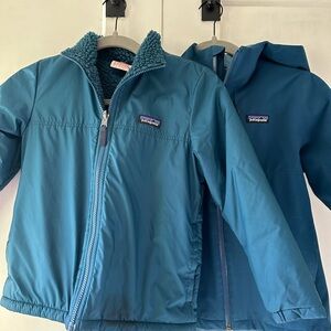 Kid’s Patagonia 4 in 1 jacket, Size small, 7-8
